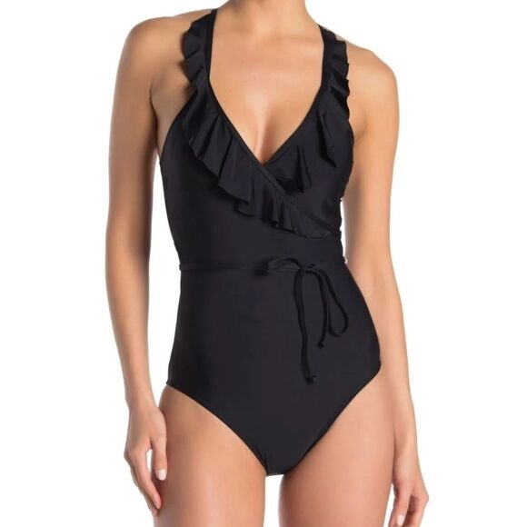 Ella Moss Essential Solids One Piece Swimsuit - Picture 1 of 10